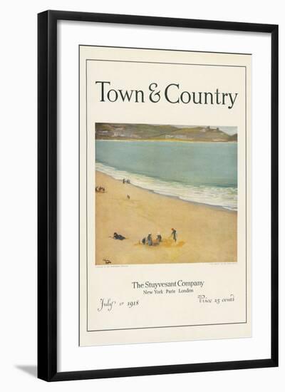 Town & Country, July 1st, 1918-null-Framed Art Print