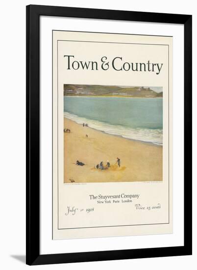 Town & Country, July 1st, 1918-null-Framed Art Print