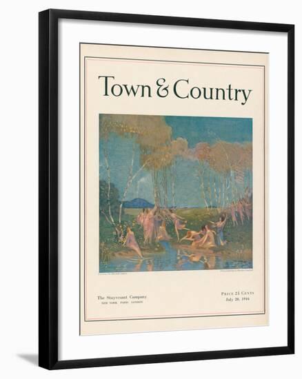 Town & Country, July 20th, 1916-null-Framed Art Print