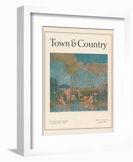 Town & Country, July 20th, 1916-null-Framed Art Print