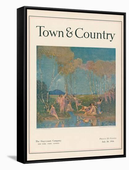 Town & Country, July 20th, 1916-null-Framed Stretched Canvas