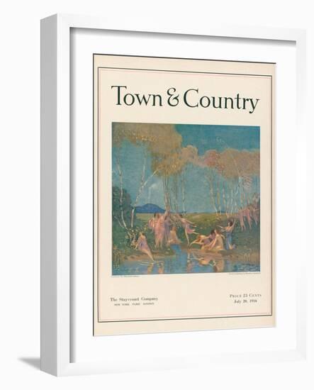 Town & Country, July 20th, 1916-null-Framed Art Print