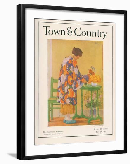 Town & Country, July 20th, 1917-null-Framed Art Print