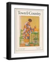 Town & Country, July 20th, 1917-null-Framed Art Print