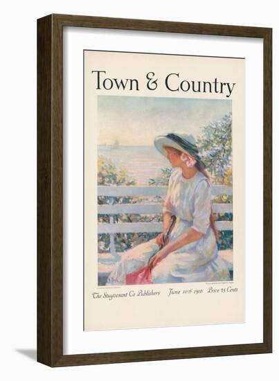 Town & Country, June 10th, 1916-null-Framed Art Print