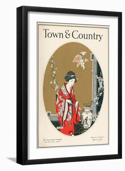 Town & Country, June 20th, 1915-null-Framed Art Print