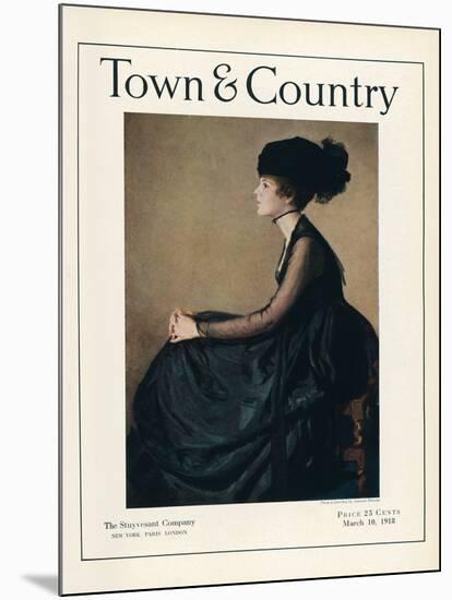 Town & Country, March 10th, 1918-null-Mounted Art Print