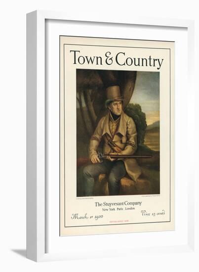 Town & Country, March 1st, 1920-null-Framed Art Print