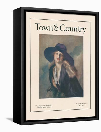 Town & Country, May 1st, 1917-null-Framed Stretched Canvas
