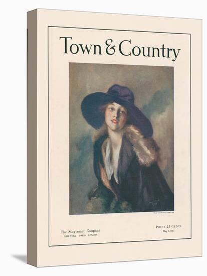 Town & Country, May 1st, 1917-null-Stretched Canvas