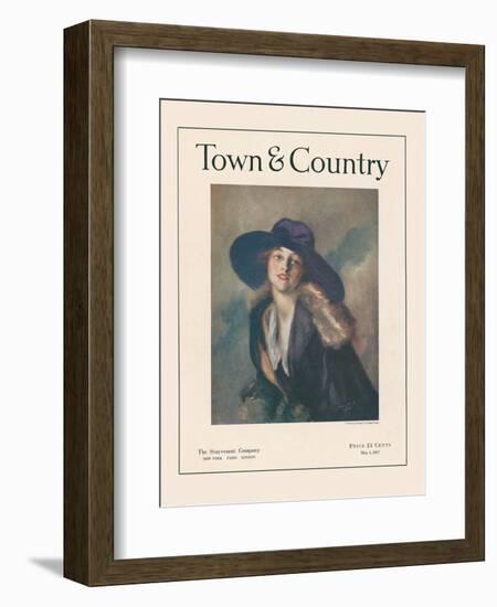 Town & Country, May 1st, 1917-null-Framed Art Print