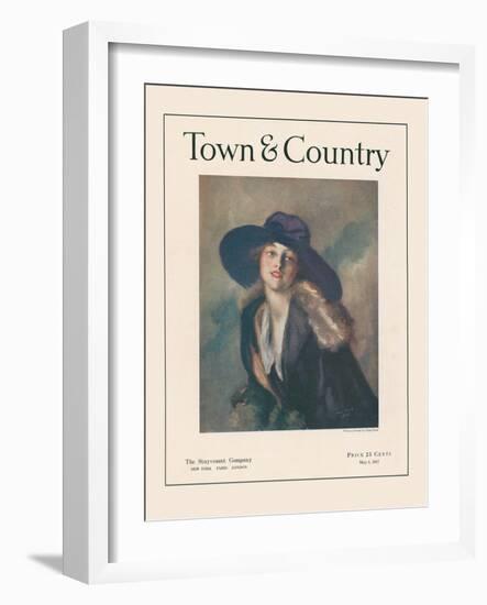 Town & Country, May 1st, 1917-null-Framed Art Print