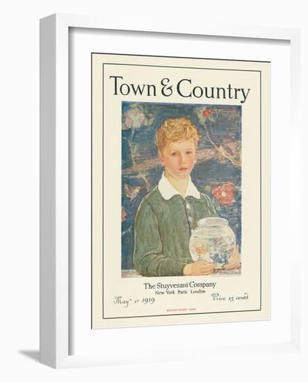 Town & Country, May 1st, 1919-null-Framed Art Print