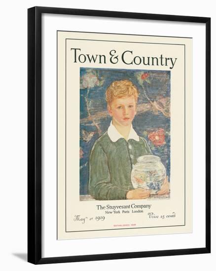 Town & Country, May 1st, 1919-null-Framed Art Print