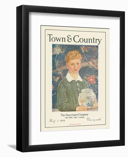 Town & Country, May 1st, 1919-null-Framed Art Print