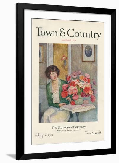 Town & Country, May 1st, 1923-null-Framed Art Print