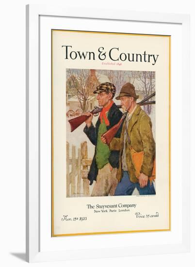 Town & Country, November 15th, 1923-null-Framed Art Print