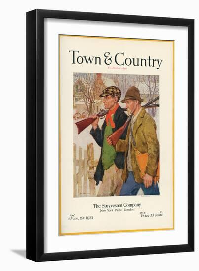 Town & Country, November 15th, 1923-null-Framed Art Print