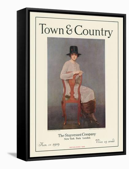 Town & Country, November 1st, 1919-null-Framed Stretched Canvas