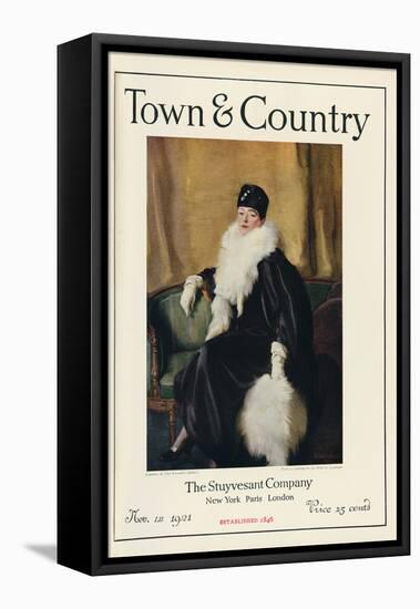 Town & Country, November 1st, 1921-null-Framed Stretched Canvas