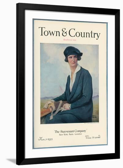 Town & Country, November 1st, 1923-null-Framed Art Print