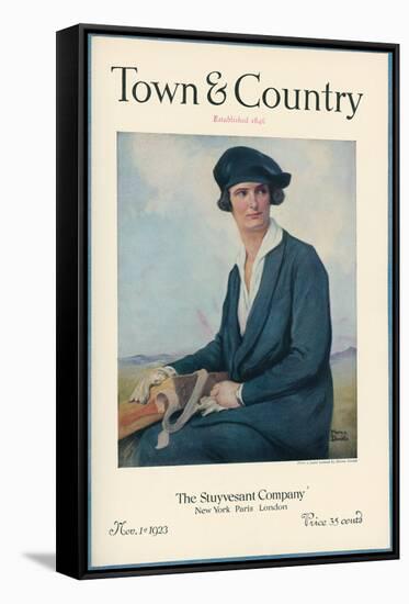 Town & Country, November 1st, 1923-null-Framed Stretched Canvas