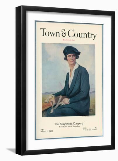 Town & Country, November 1st, 1923-null-Framed Art Print