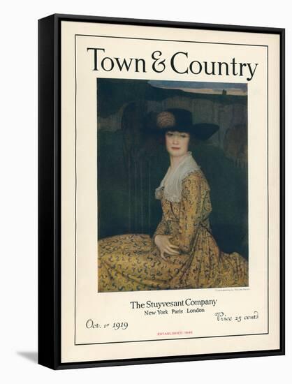 Town & Country, October 1st, 1919-null-Framed Stretched Canvas