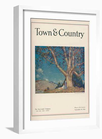 Town & Country, September 10th, 1916-null-Framed Art Print