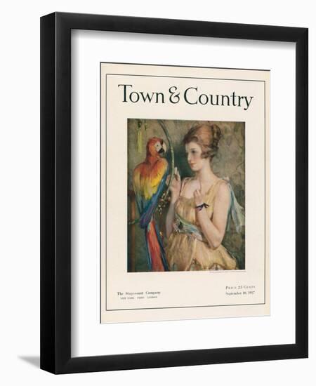 Town & Country, September 10th, 1917-null-Framed Art Print