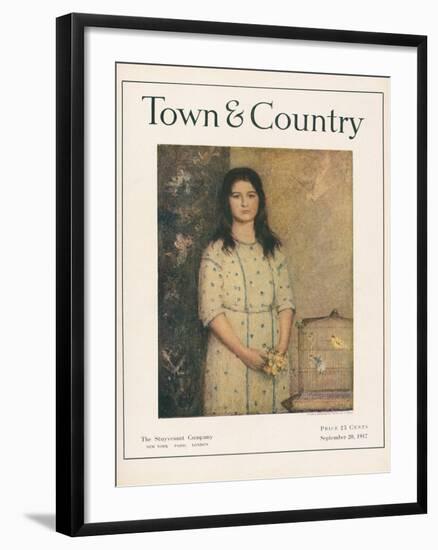 Town & Country, September 20th, 1917-null-Framed Art Print