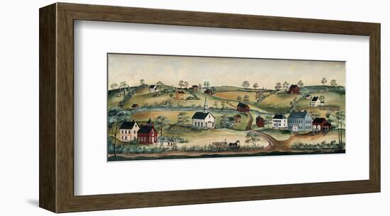 Town & Country-Barbara Jeffords-Framed Giclee Print