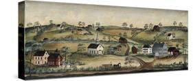 Town & Country-Barbara Jeffords-Stretched Canvas