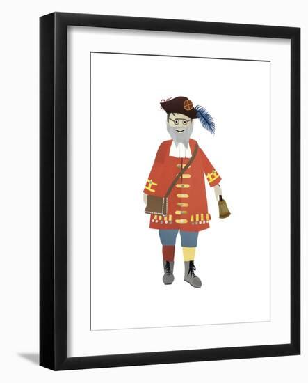 Town Crier, 2014-Isobel Barber-Framed Giclee Print