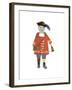 Town Crier, 2014-Isobel Barber-Framed Giclee Print