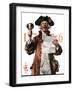 "Town Crier,"July 4, 1925-Joseph Christian Leyendecker-Framed Giclee Print