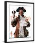 "Town Crier,"July 4, 1925-Joseph Christian Leyendecker-Framed Giclee Print