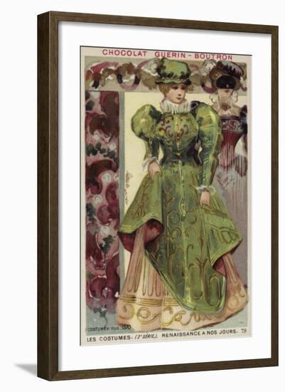 Town Dress, 1570-null-Framed Giclee Print