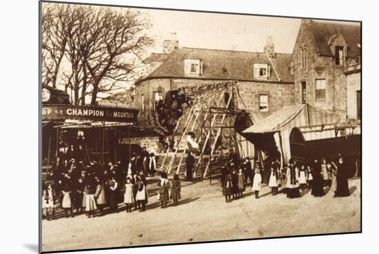 Town Fair, Banff, Scotland-null-Mounted Photographic Print