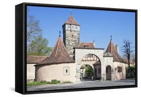 Town Gate and Rodertor Gate-Marcus-Framed Stretched Canvas