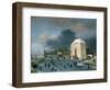 Town Gate at Leiden-Anthonie Beerstraten-Framed Giclee Print