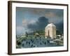 Town Gate at Leiden-Anthonie Beerstraten-Framed Giclee Print