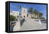 Town Gate, Korcula Town, Korcula, Dalmatia, Croatia, Europe-Frank Fell-Framed Stretched Canvas