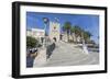 Town Gate, Korcula Town, Korcula, Dalmatia, Croatia, Europe-Frank Fell-Framed Photographic Print