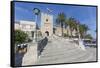 Town Gate, Korcula Town, Korcula, Dalmatia, Croatia, Europe-Frank Fell-Framed Stretched Canvas