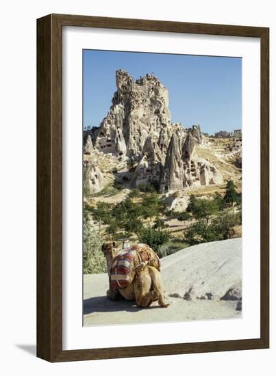 Town Gšreme, Tufa Caves-Bluehouseproject-Framed Photographic Print