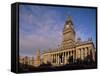 Town Hall, a Grand Victorian Building on the Headrow, Leeds, Yorkshire, England-Adam Woolfitt-Framed Stretched Canvas