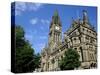 Town Hall, Albert Square, Manchester, England, United Kingdom, Europe-Richardson Peter-Stretched Canvas