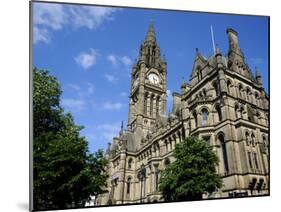 Town Hall, Albert Square, Manchester, England, United Kingdom, Europe-Richardson Peter-Mounted Photographic Print
