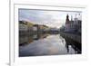 Town Hall and Canal at Sunset, Gothenburg, Sweden, Scandinavia, Europe-Frank Fell-Framed Photographic Print